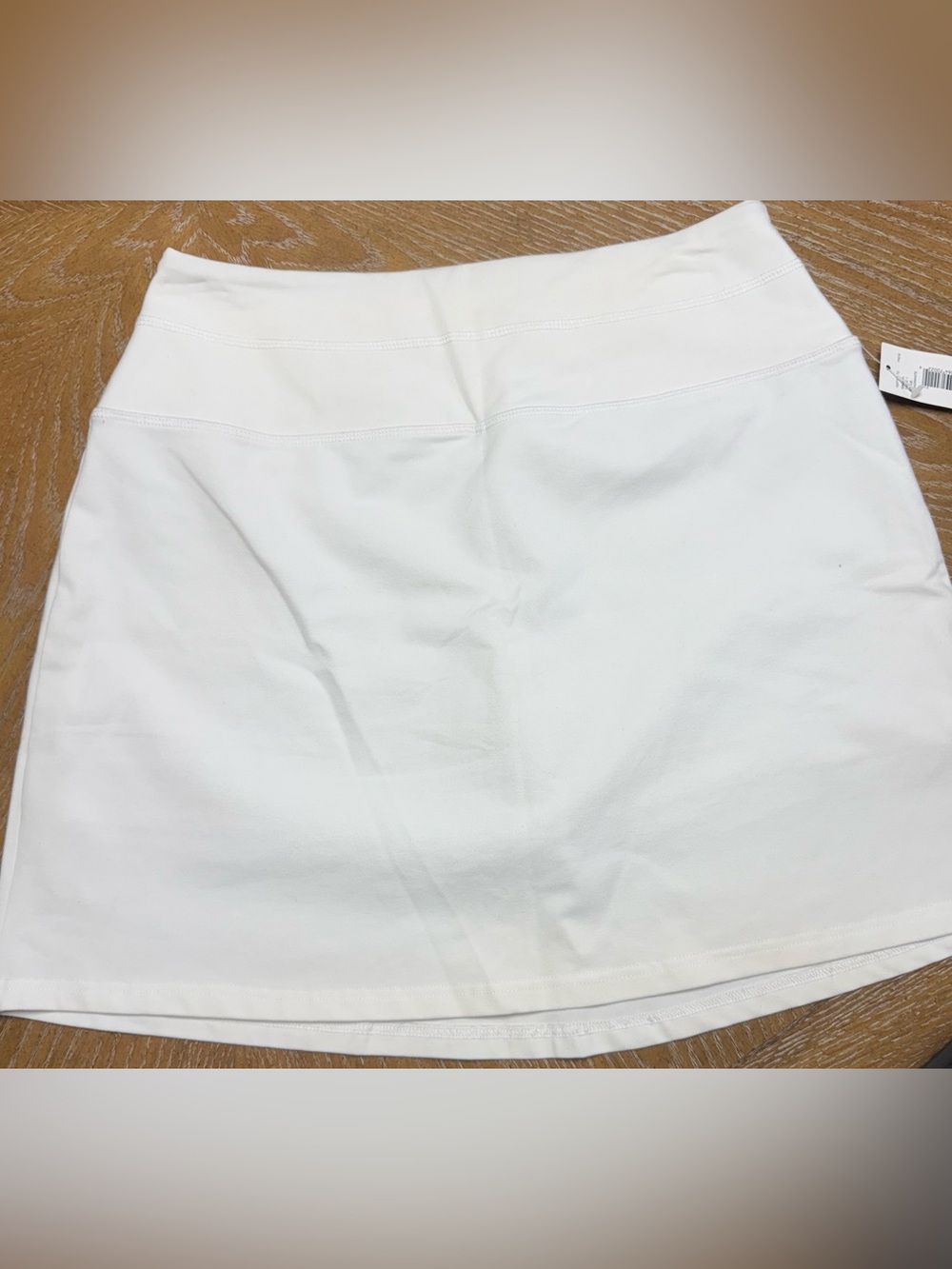 Passport White Skort - Clean A-Line Athletic Style